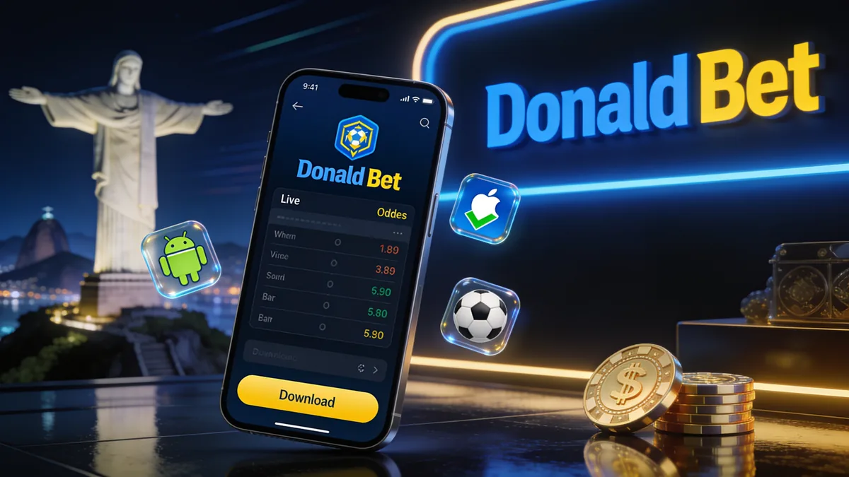 donald bet no Brasil — Características do App Donald Bet